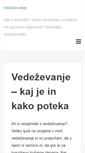 Mobile Screenshot of e-vedezevanje.net
